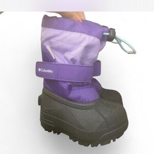 Columbia Lavender and Violet Waterproof Snow Boots